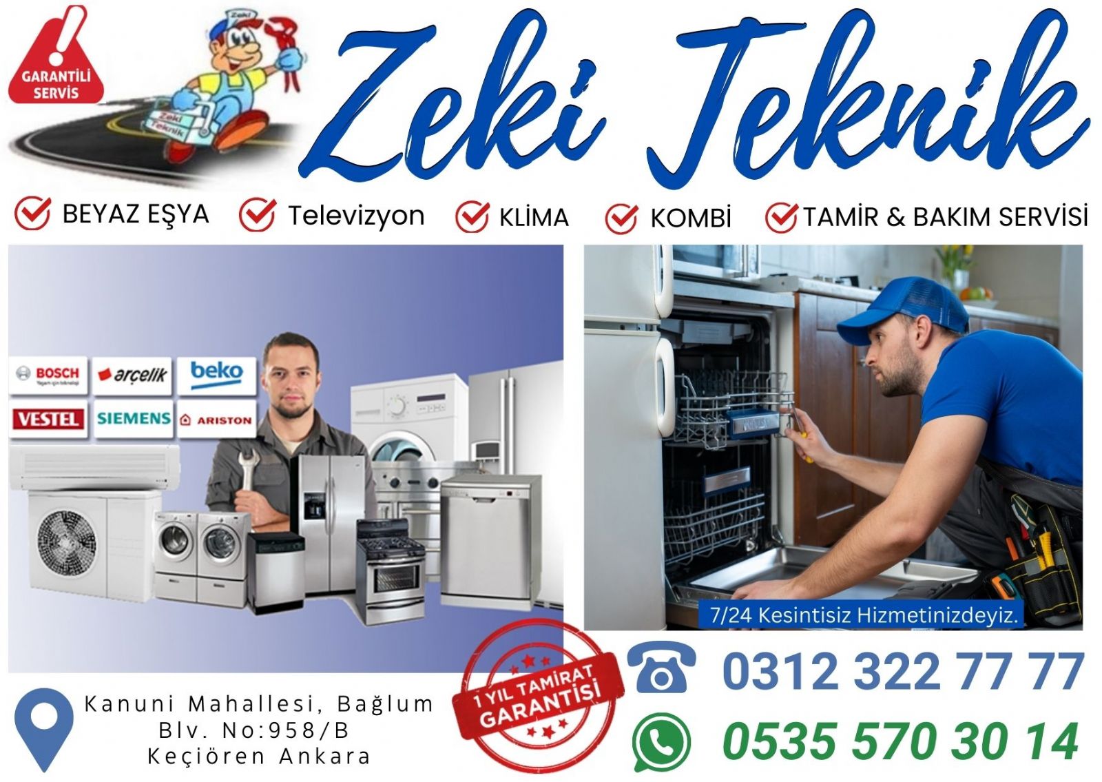 Bağlum Beyaz Eşya Tamircisi